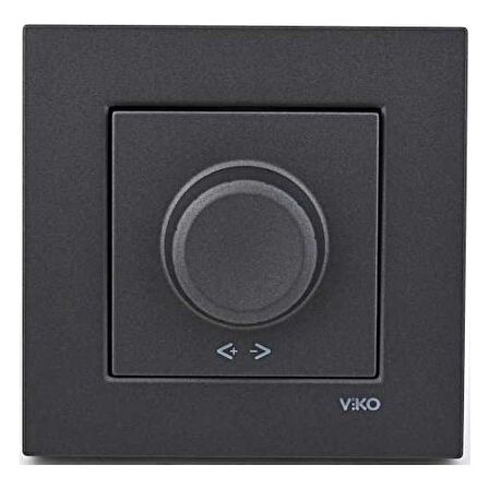 Viko Novella Füme Dimmer Anahtar Rl 600W Çerçeveli