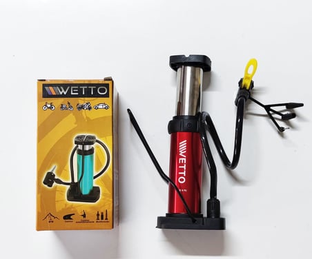 Bisiklet - Motosiklet - Otomobil Hava Ayak Pompası Dışı Metal Karışık Renk