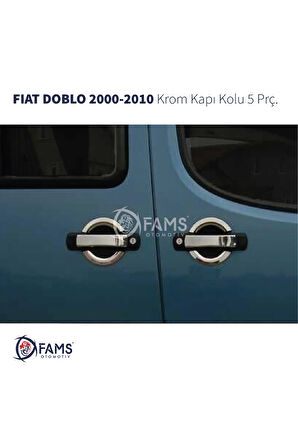 Fiat Doblo Krom Kapı Kolu 5 Kapı 2000-2010 Arası Paslanmaz Çelik