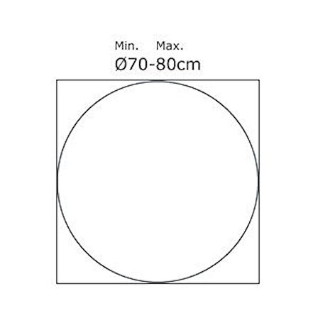 Tablalı Masa Ayağı 11.481 - H110cm