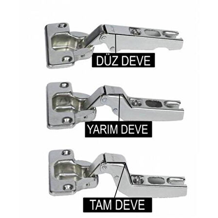 DMK Yaylı Tas Menteşe Deveboynu (2 Adet)