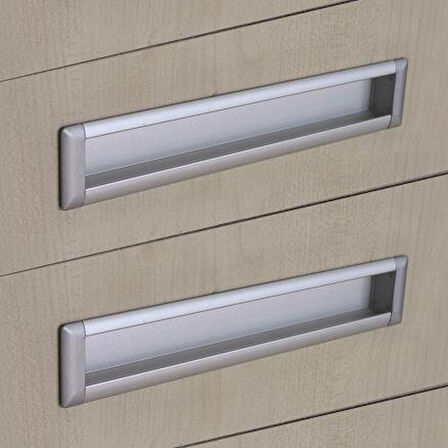 Dörtgen Boy Gömme Kulp Tüm Ölçüler 160 MM