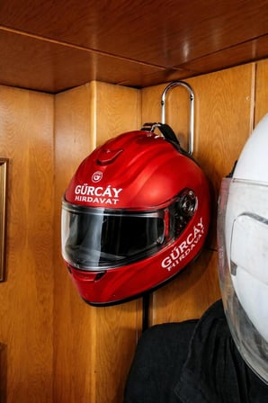 Motosiklet Kask Askısı