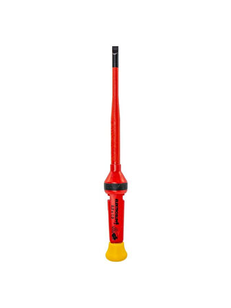 İzeltaş 1000V İzoleli Elektro Slim Düz Uçlu Tornavida 5.5x100 mm-İZELTAŞ 14000005332