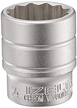 İZELTAŞ 1" 55mm ON İKİ KÖŞE LOKMA ANAHTAR