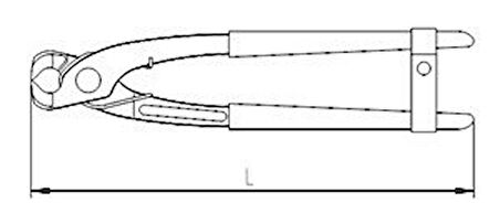 İzeltaş 3831 Betoncu Kerpeteni Yaylı 280mm