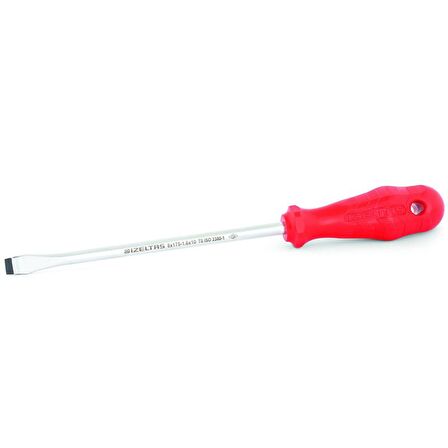 İzeltaş 4300 Düz Uçlu Tornavida Opak Seri 5x100mm
