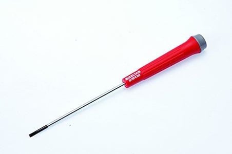 S'82 4500 Klemens Düz Uçlu Tornavida 4x80 Kırmızı
