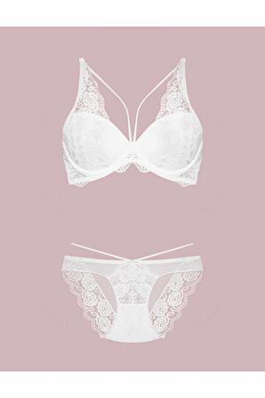 NURTEKS GÜPÜRLÜ İPLİ SÜTYEN TAKIM 4426