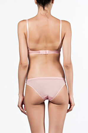 Kadın Ekru Destekli Sütyen Takım 4432