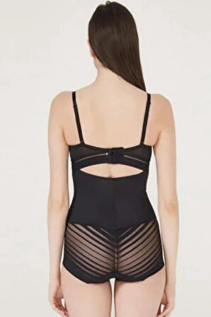 Ten Lingerie 501 112086 Tulip Corset Collection Straplez Kaplı Vücut & Body Korse