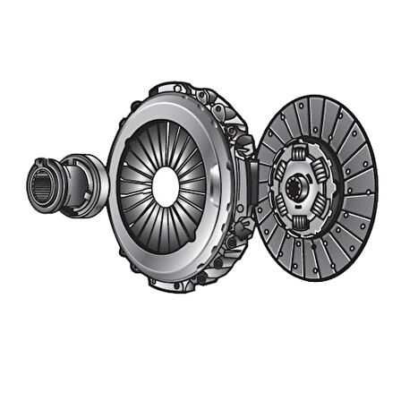 Scanıa Truck Debriyaj Seti (baskı+dısk+rulman) Scanıa P.g.r.t.-Seri 04> K-Seri 06>  Grs905 430 MM - 24 Dis - Valeo 827190