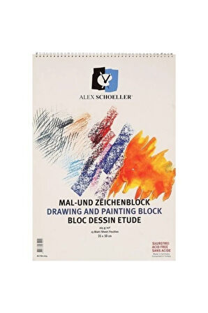 Resim Defteri-kaligrafi Defteri 35x50 Spr. 165 gr 15 Yaprak