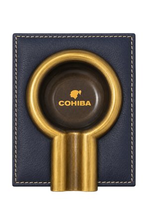 Cohiba Lacivert Gold Deri Kenarlı Tekli Puro Küllüğü TR9951