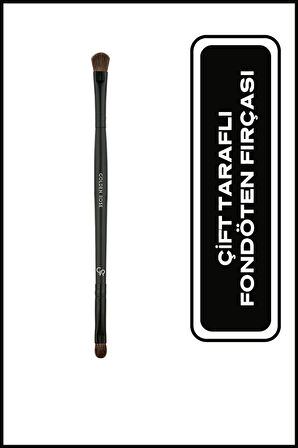 Dual Ended Eyeshadow Brush Far Fırçası
