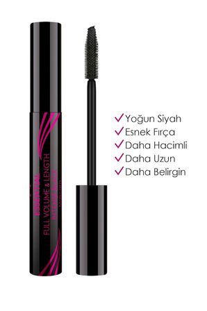 Essential Full Volume & Lenght Mascara - Intense Black - Hacim Veren Maskara 