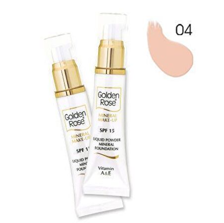Golden Rose Likit Mineral Fondeten No.04