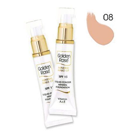 GOLDEN ROSE LIKIT FOND.POWDER NO:08 35ML