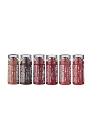 Velvet Lipstick Set Mix 1 6'lı Mini Mat Ruj 6 x 0,5 g