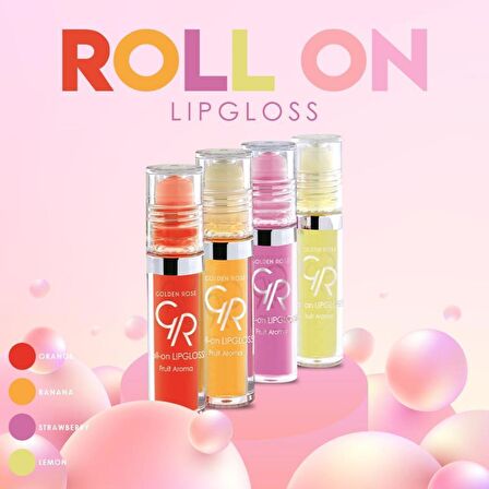 Golden Rose Roll On Lipgloss Meyveli Dudak Parlatıcı Seti 4lü Fırsat ( 86911901300 )