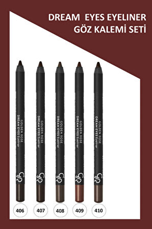Dream Eyes Eyeliner No:406-407-408-409-410 Göz Kalemi Seti