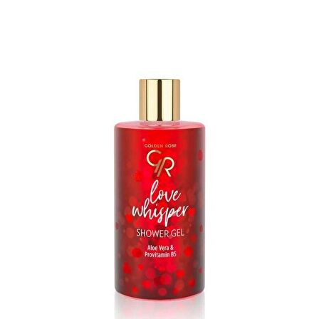 Golden Rose ROSE LOVE Aloe vera Aromalı Nemlendirici Vegan Tüm Ciltler İçin Kalıcı Kokulu Duş Jeli 350 ml