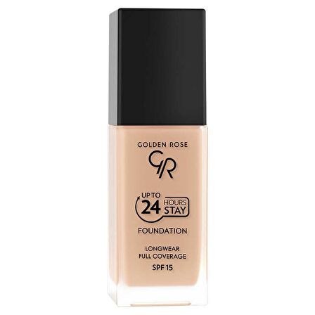 Golden Rose Up to 24 Hours Stay SPF 15 Fondöten - 07