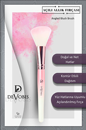 Devobis Angled Blush Brush Açılı Allık Fırçası