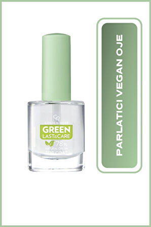 Green Last&Care Top Coat Parlatıcı Oje 10,2 ml