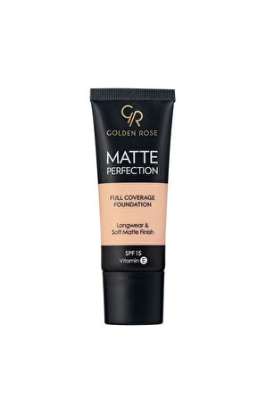 Matte Perfection Foundation Cool 01 Söğüt Özü & Üzüm Çekirdeği Yağlı Mat Fondöten 35 ml