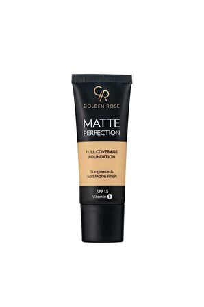 Golden Rose Matte Perfection Full Coverage Foundation Warm 4