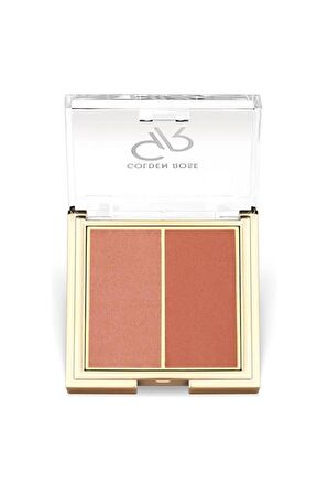 Golden Rose Iconic Blush Duo 02 Peachy Coral Allık 