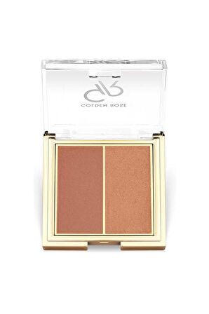 Golden Rose Iconic Blush Duo No:05 Warm Pearl Allık