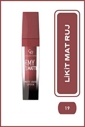 Liping My Matte 19 Likit Mat Ruj 5,5 ml