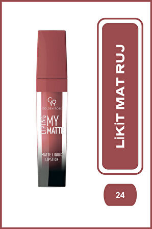 Liping My Matte 24 Likit Mat Ruj 5,5 ml
