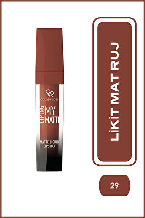 Liping My Matte 29 Likit Mat Ruj 5,5 ml