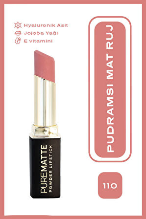 Pure Matte Powder Lipstick 110 Pudramsı Mat Ruj 3,5 g