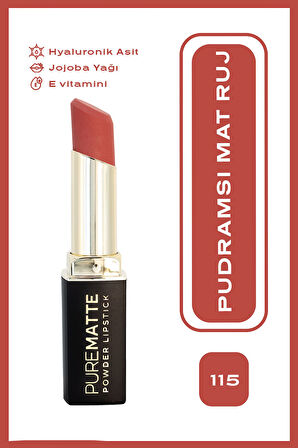 Pure Matte Powder Lipstick 115 Pudramsı Mat Ruj 3,5 g