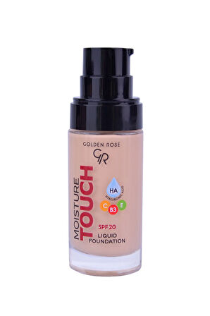 Moisture Touch Liquid Foundation 102 Hyaluronik Asitli Nemlendirici Fondöten 30 ml