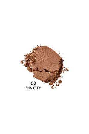 Sun Bright Bronzer Powder 02 Sun City Bronzlaştırıcı Pudra 12,5 g