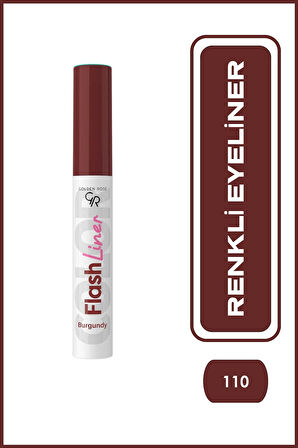 Flash Lash Bordo Maskara ve Flash Liner Makyaj Seti