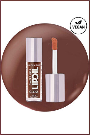Sweet Kiss Lip Oil Gloss No:06 Dudak Parlatıcı Yağ Hindistan Cevizi & Jojoba Yağlı 4,7 ml
