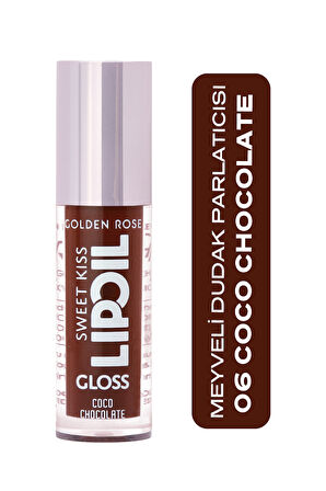 Sweet Kiss Lip Oil Gloss No:06 Dudak Parlatıcı Yağ Hindistan Cevizi & Jojoba Yağlı 4,7 ml