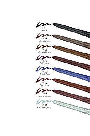 Liner Matic Waterproof Eyepencil - Suya Dayanıklı Göz Kalemi No:204 Aubergine
