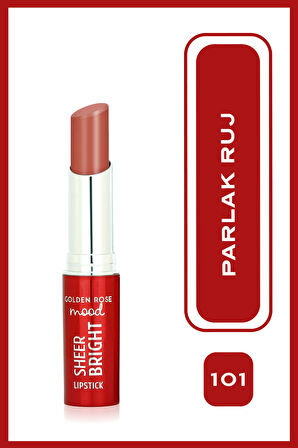 Mood Sheer Parlak Ruj No:101 Nude Glow