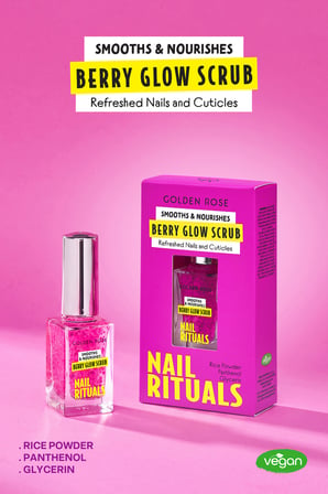 Nail Rituals Berry Glow Scrup - Pürüzsüzleştirici Tırnak ve Tırnak Eti Peelingi