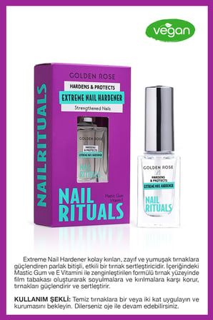 Nail Rituals Extreme Nail Hardener - Tırnak Sertleştirici ve Güçlendirici