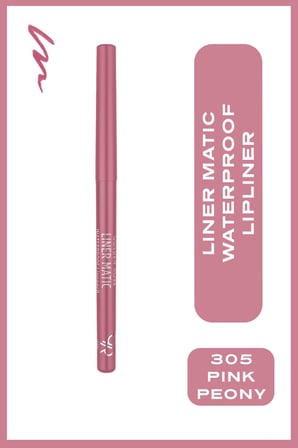 Liner Matic Waterproof Lippencil - Suya Dayanıklı Dudak Kalemi No:305 Pink Peony
