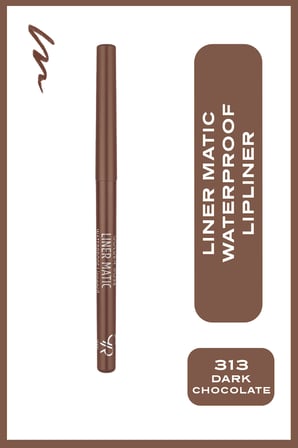 Liner Matic Waterproof Lippencil - Suya Dayanıklı Dudak Kalemi No:313 Dark Chocolate