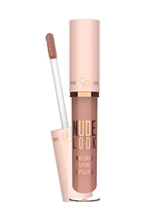 Gr Doğal Işıltılı Dudak Parlatıcısı - Nude Look Natural Shine Lipgloss No:01 Nude DeLight